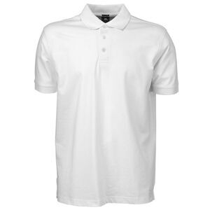 Tee Jays Mens Luxury Stretch Polo Shirt / White